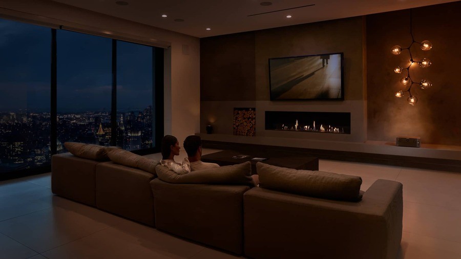 A high-end home theater space with Marantz equipment. Source: Marantz.